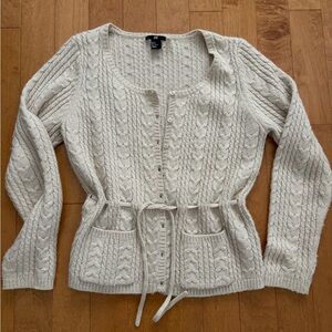 H&M Cable Knit Cardigan